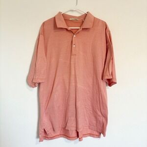 Peter Millar Gator Creek‎ Polo Shirt Striped Golf Casual XL